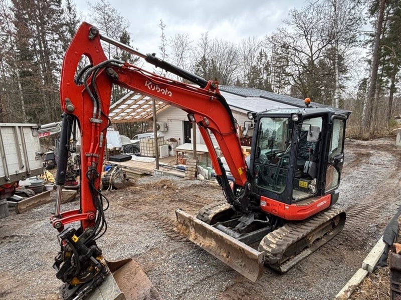 Kubota KX057-4 Engcon Rotortilt – billede 1