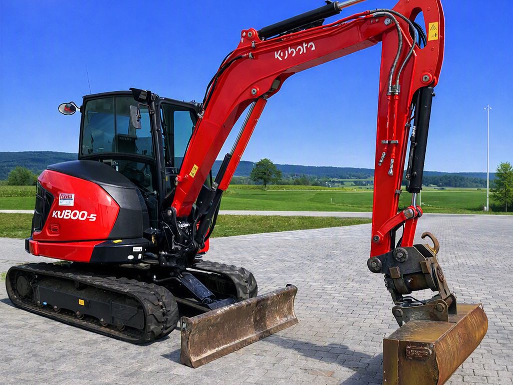 Kubota KX060-5 Compacttilt – billede 3