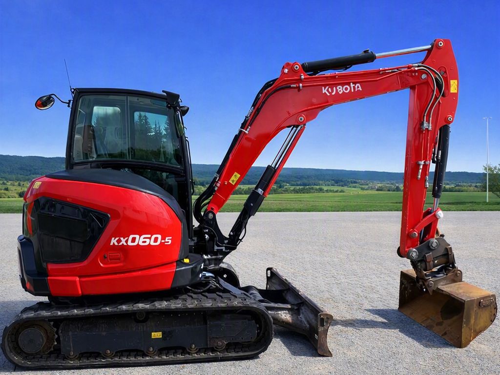 Kubota KX060-5 Compacttilt – billede 4