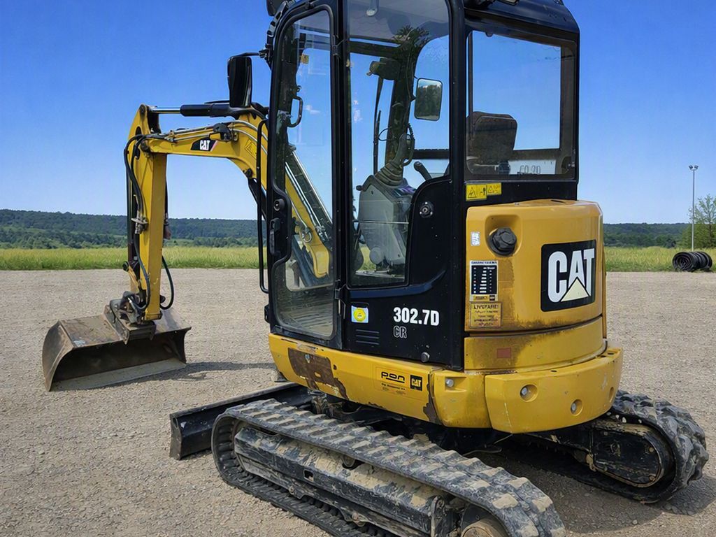 Caterpillar 302.7DCR Tiltmann – billede 3